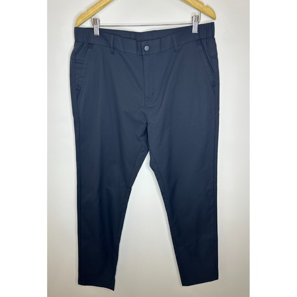 Jack Archer Jetsetter Tech Pant Slim Fit 35 x 32 Deep Blue Performance Stretch - Picture 10 of 10